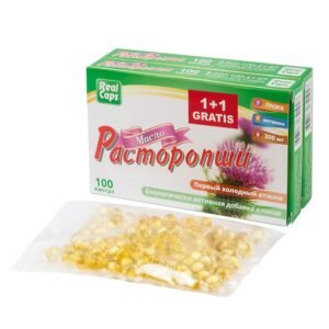 Mlečni čičak ulje-kapsule