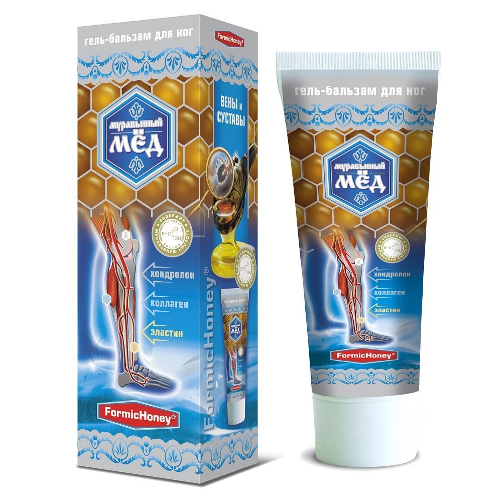 Mravlji med gel za noge