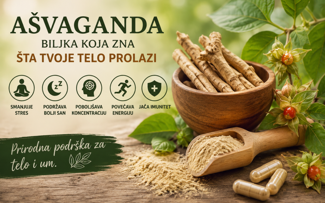 Ašvaganda: Biljka koja zna šta tvoje telo prolazi
